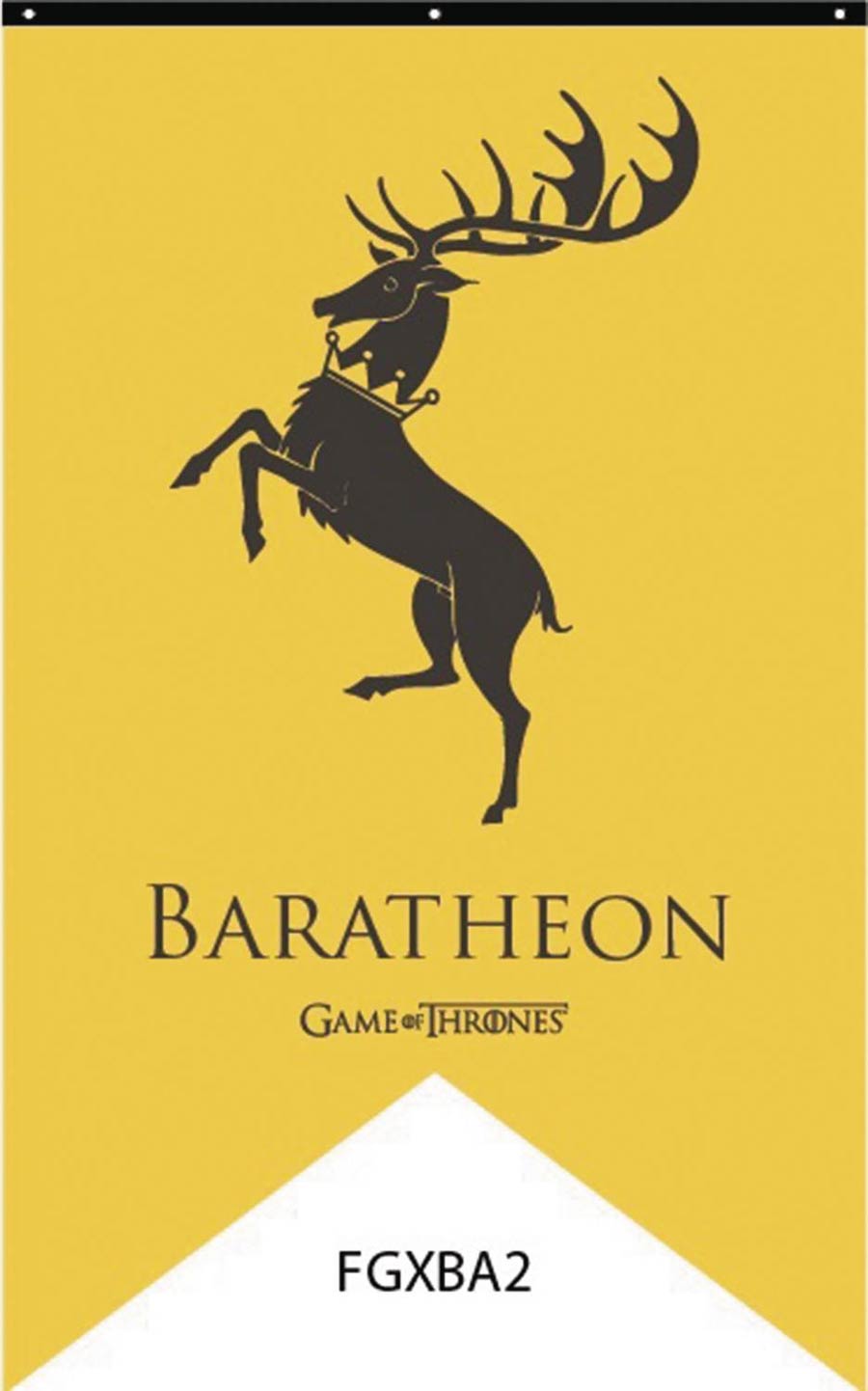 Game Of Thrones House Banner - Baratheon