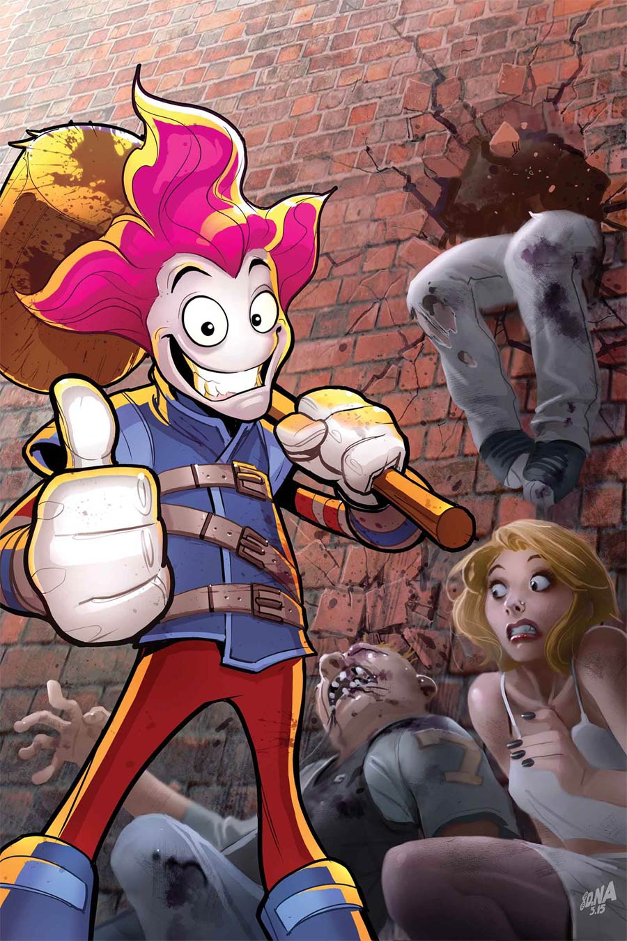 Slapstick Vol 2 #1 By David Nakayama Poster