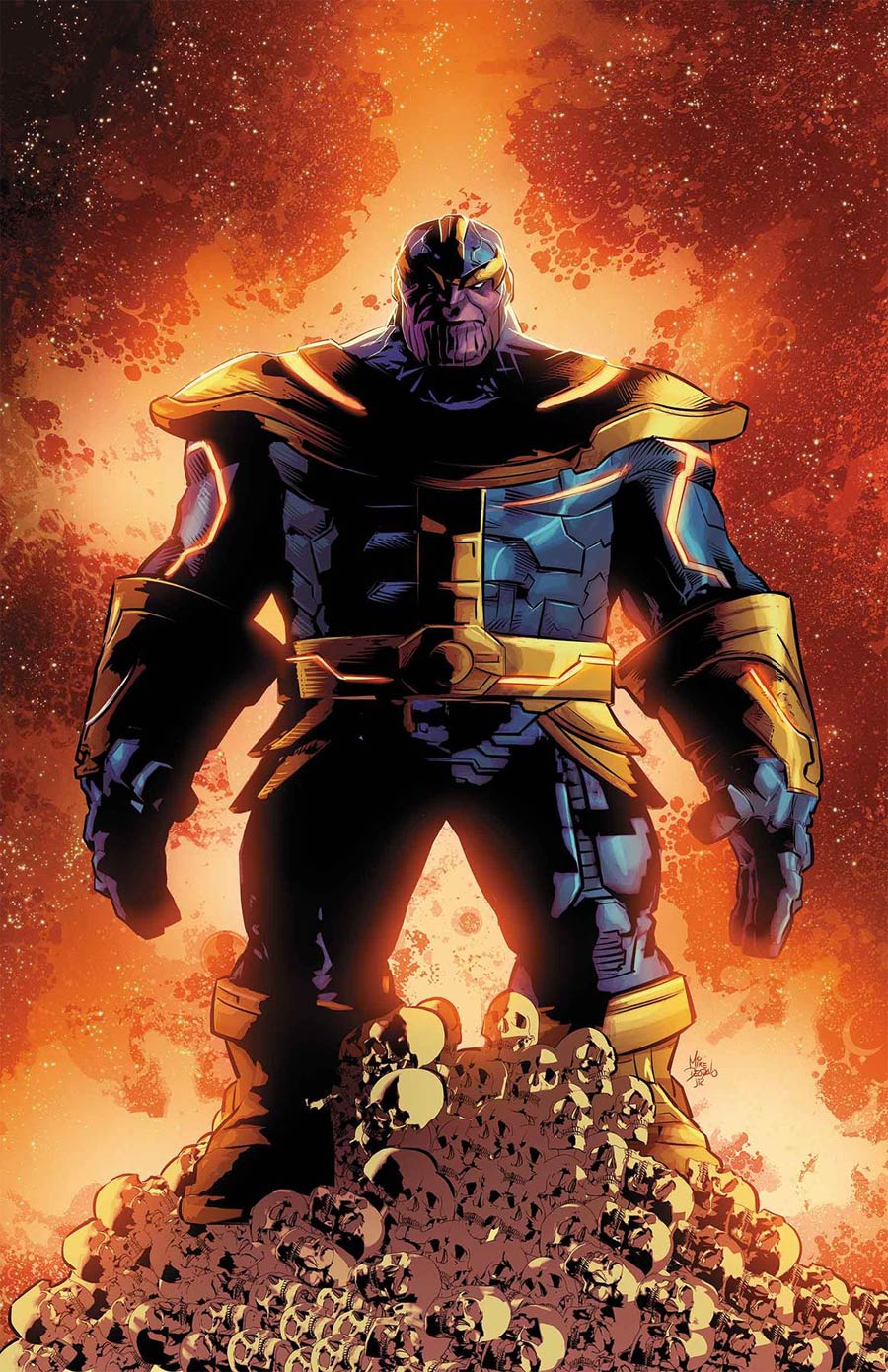Thanos Vol 2 #1 By Mike Deodato Jr Poster
