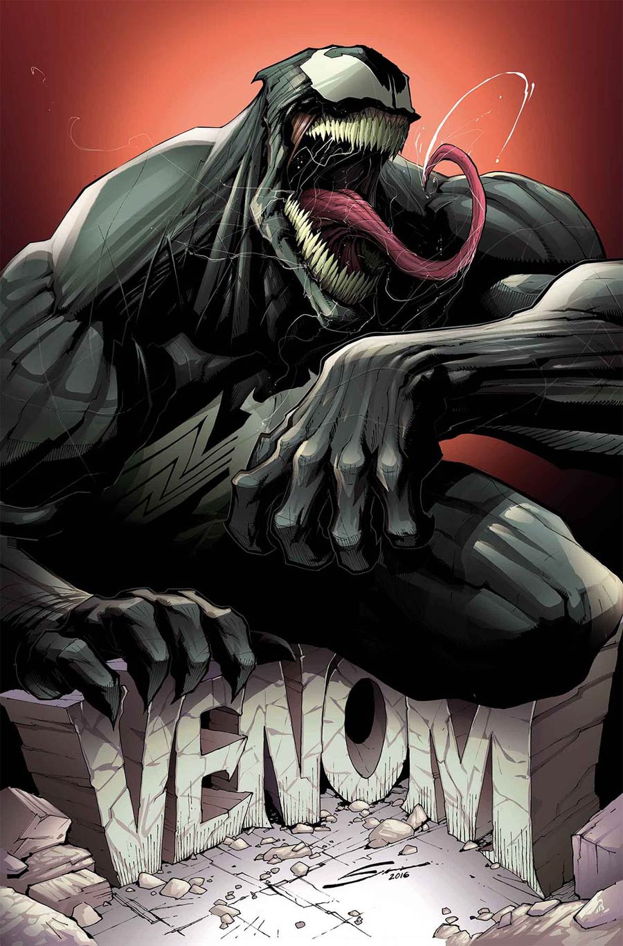Venom Vol 3 #1 By Gerardo Sandoval Poster