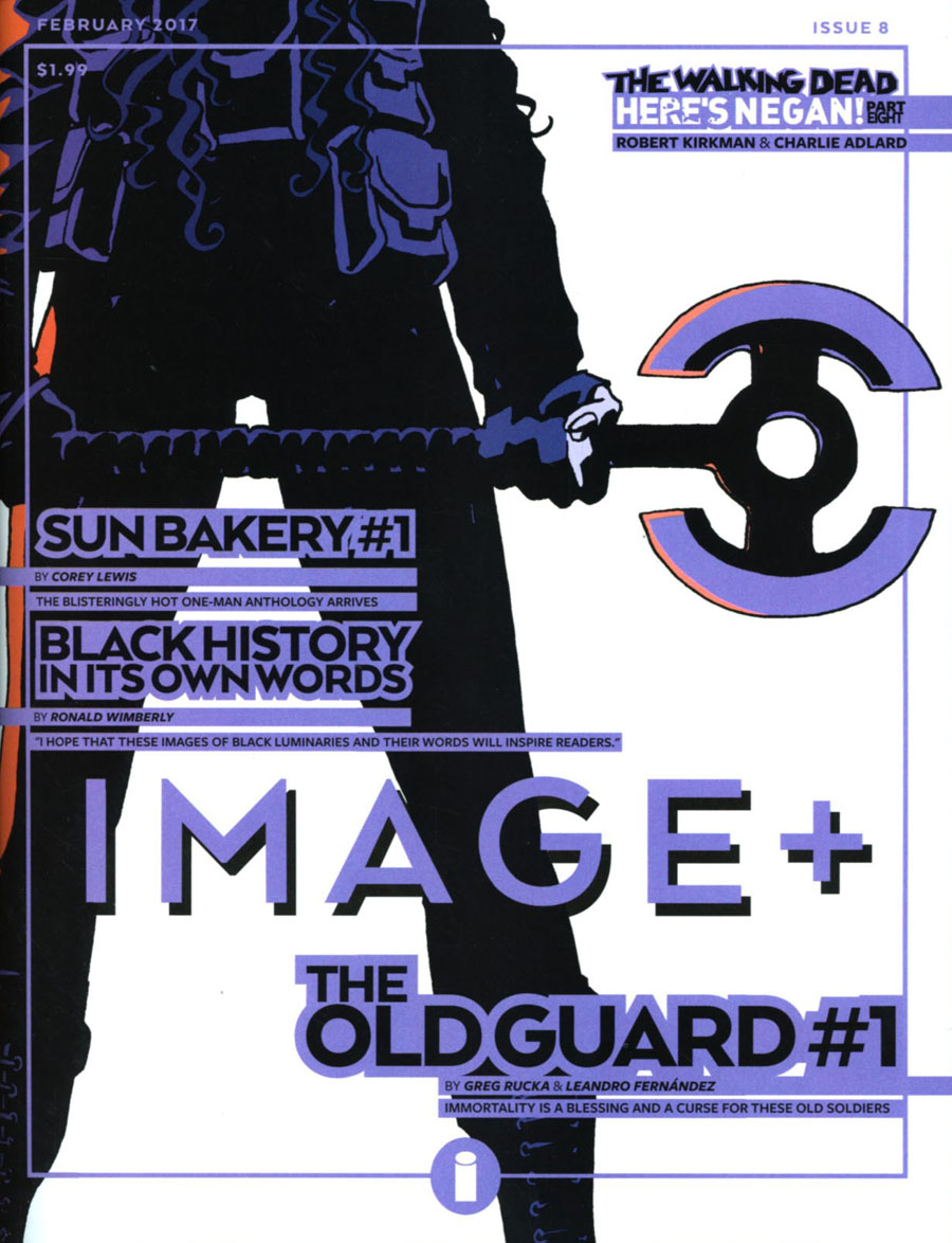 Image Plus #8 November 2016 (Walking Dead Heres Negan Part 8)