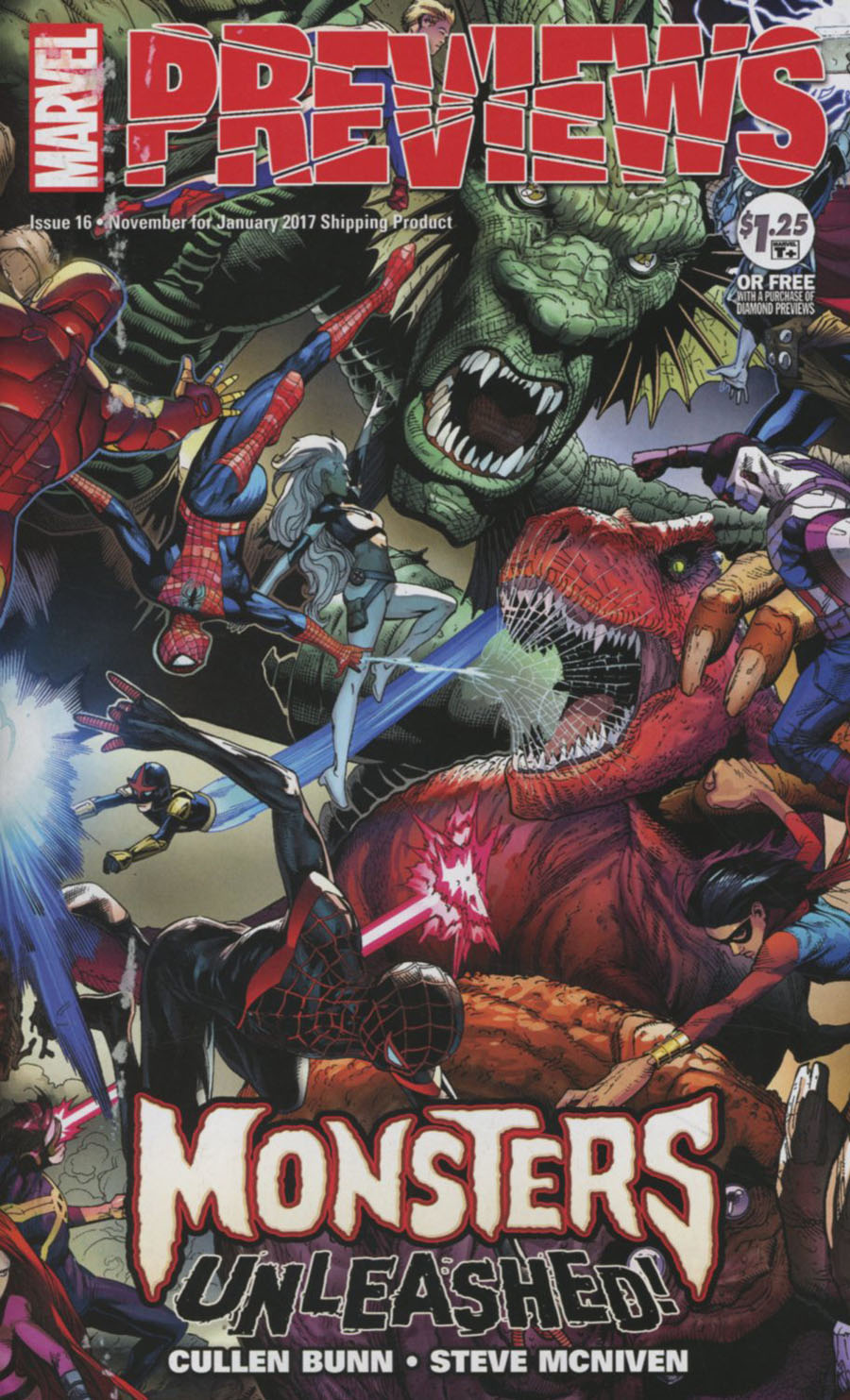 Marvel Previews Vol 3 #16 November 2016