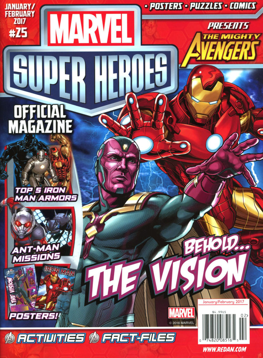 Marvel Super-Heroes Magazine #25 January / February 2017