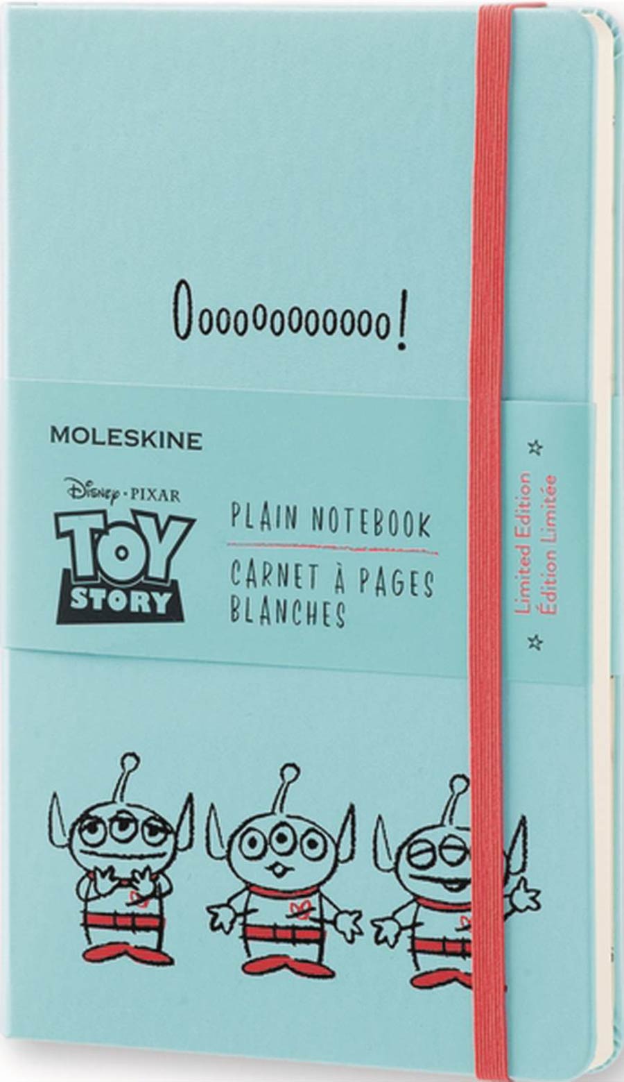 Moleskine Toy Story Large Notebook - Plain Light Blue