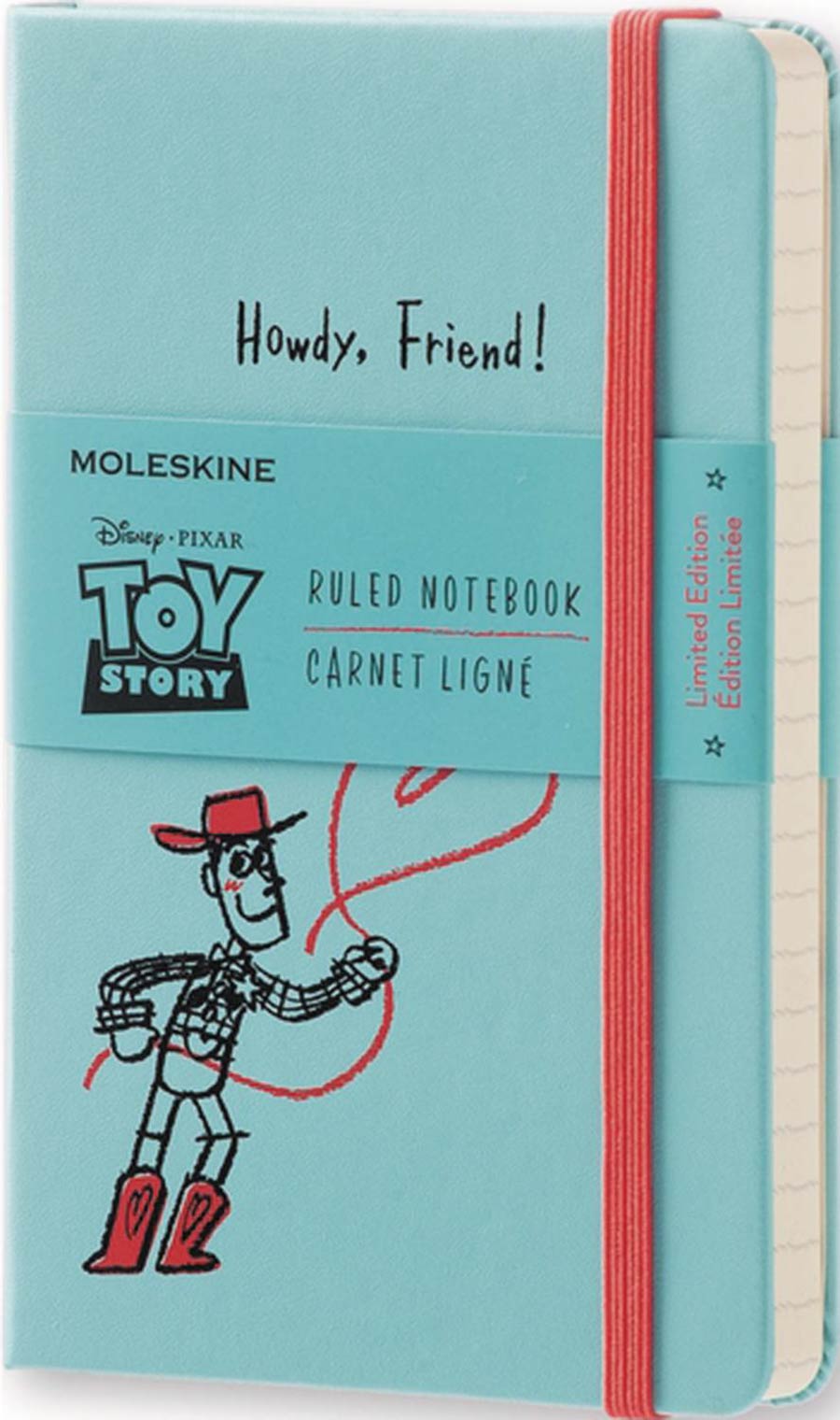 Moleskine Toy Story Pocket Notebook - Ruled Light Blue