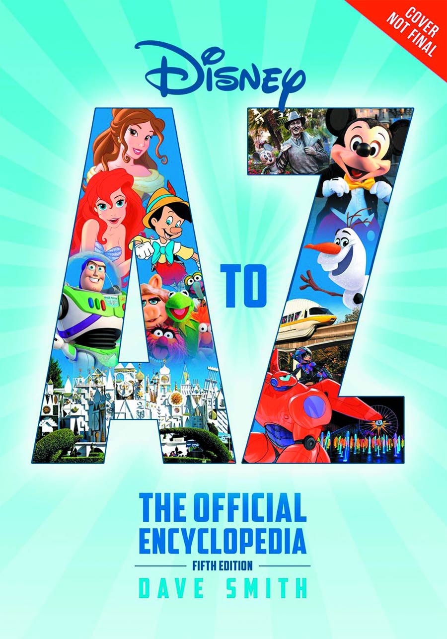 Disney A To Z Official Edition HC 5th Edition