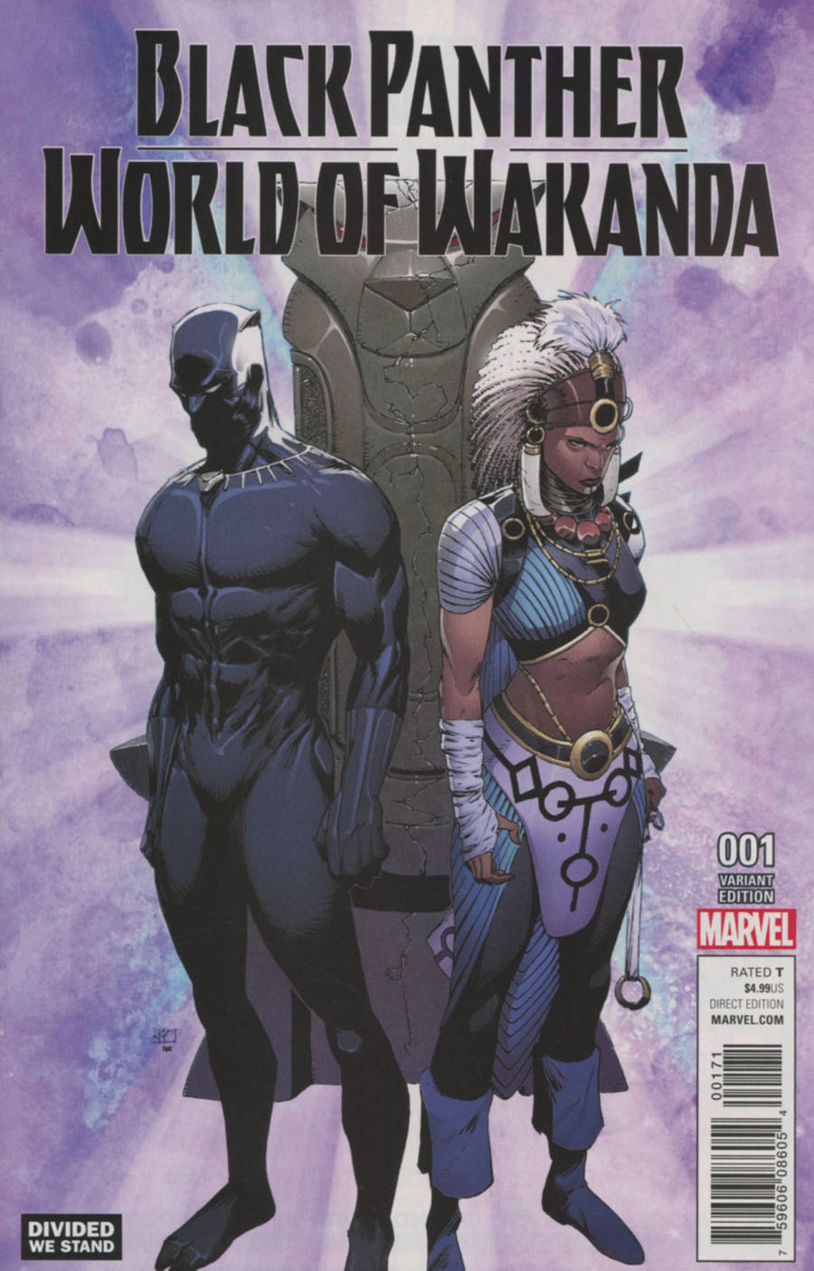 Black Panther World Of Wakanda #1 Cover F Variant Divided We Stand Cover (Marvel Now Tie-In)