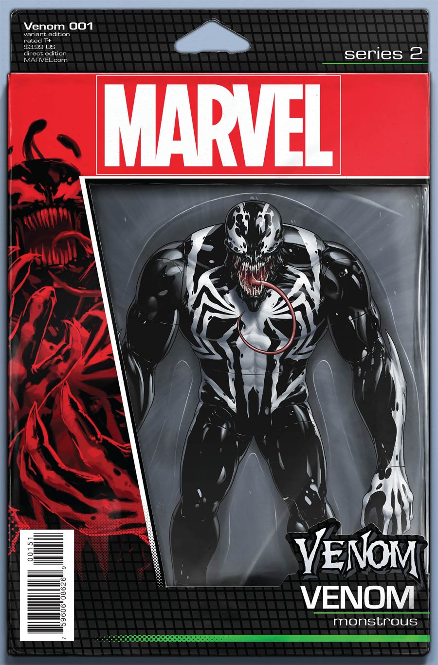 Venom Vol 3 #1 Cover D Variant John Tyler Christopher Venom Action Figure Cover (Marvel Now Tie-In)