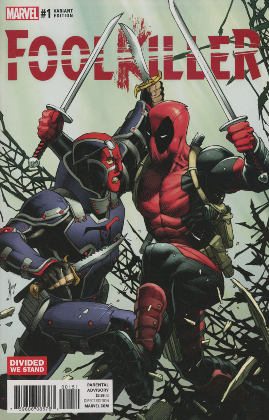 Foolkiller Vol 3 #1 Cover C Variant Divided We Stand Cover (Marvel Now Tie-In)