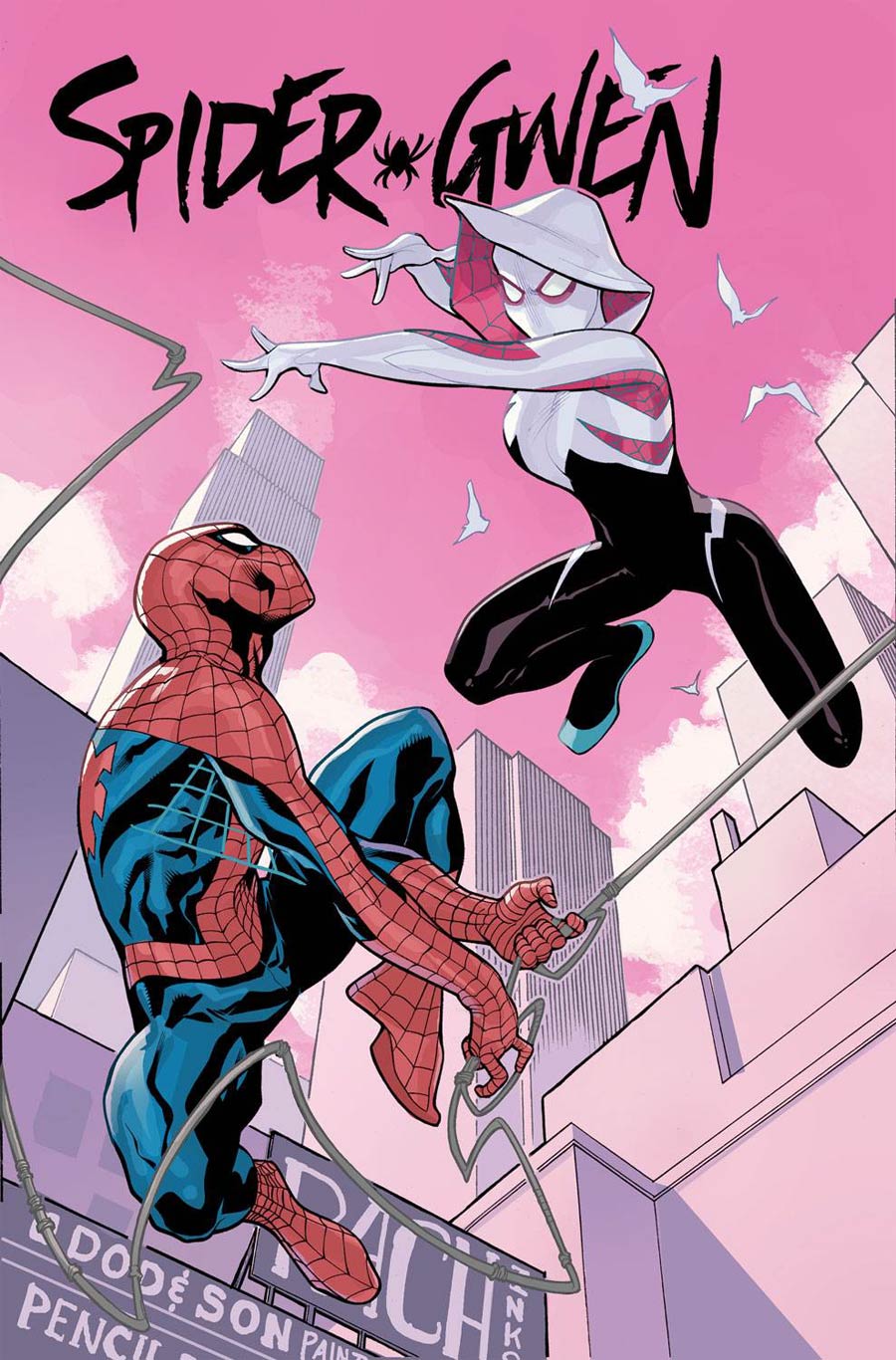 Spider-Gwen Vol 2 #14 Cover B Variant Divided We Stand Cover