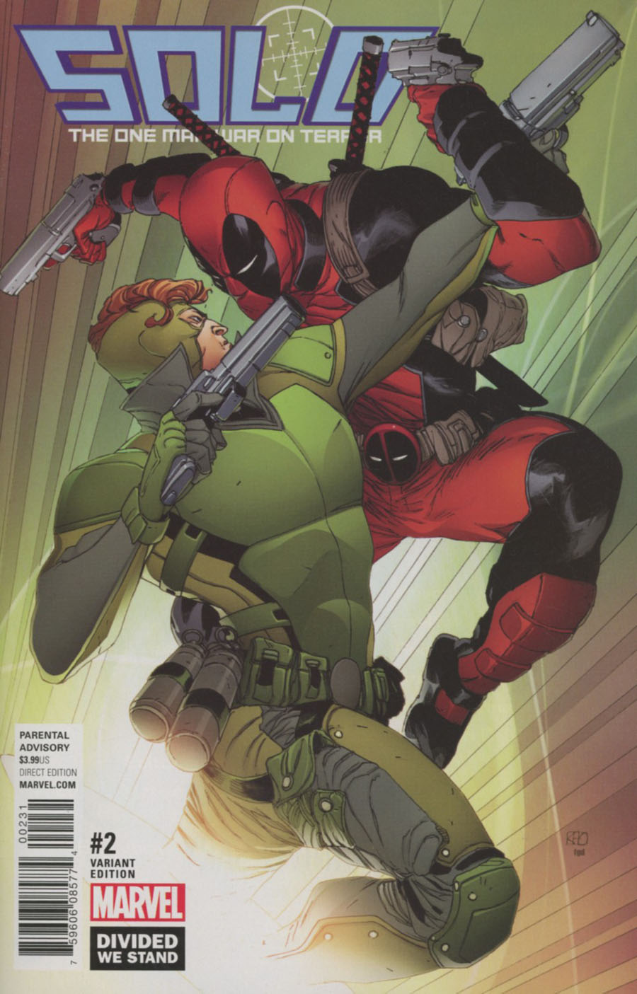 Solo (Marvel) Vol 2 #2 Cover B Variant Divided We Stand Cover