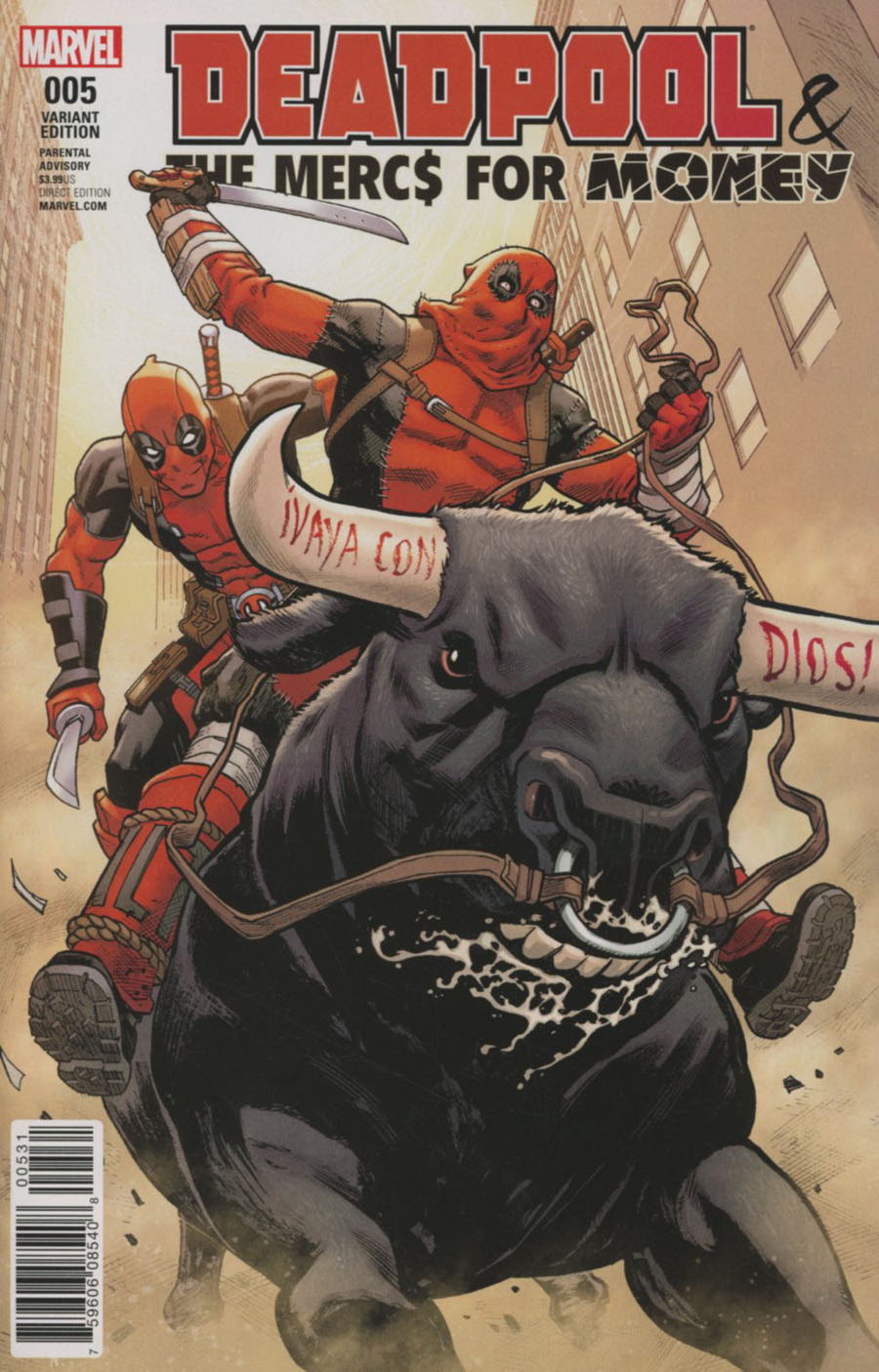 Deadpool And The Mercs For Money Vol 2 #5 Cover B Variant Character Cover