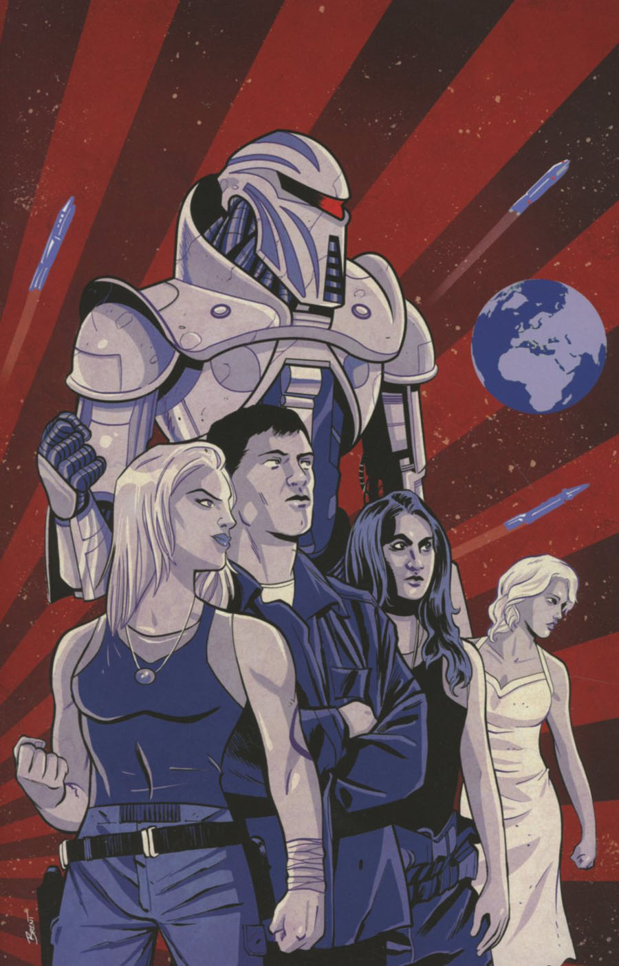 Battlestar Galactica Gods & Monsters #1 Cover E Incentive Brent Schoonover Virgin Cover