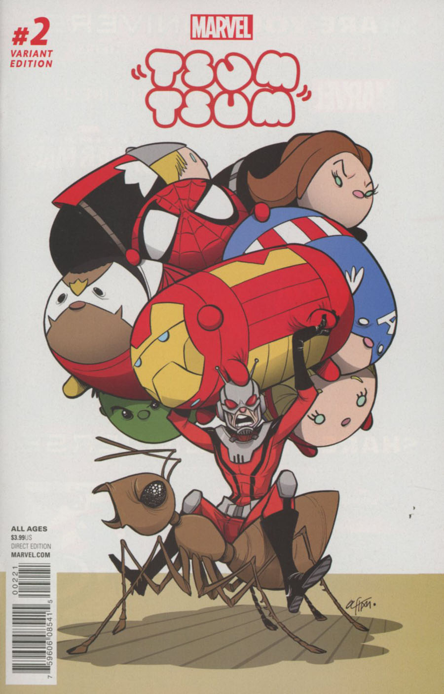 Marvel Tsum Tsum #2 Cover C Incentive Gustavo Duarte Variant Cover