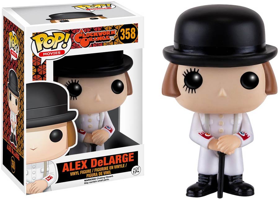 POP Movies 358 A Clockwork Orange Alex DeLarge Vinyl Figure