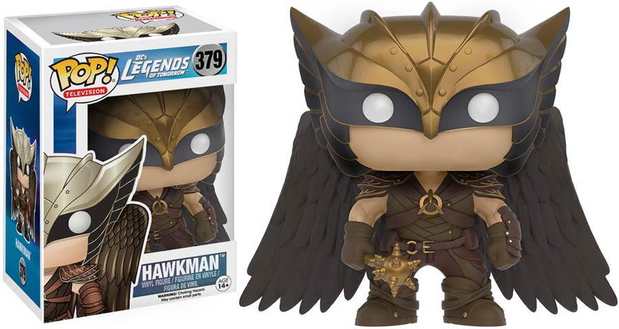 POP Television 379 DCs Legends Of Tomorrow Hawkman Vinyl Figure
