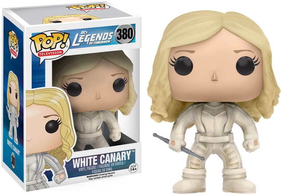 POP Television 380 DCs Legends Of Tomorrow White Canary Vinyl Figure