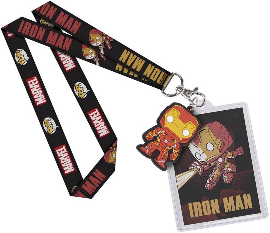 POP Lanyard Marvel - Iron Man