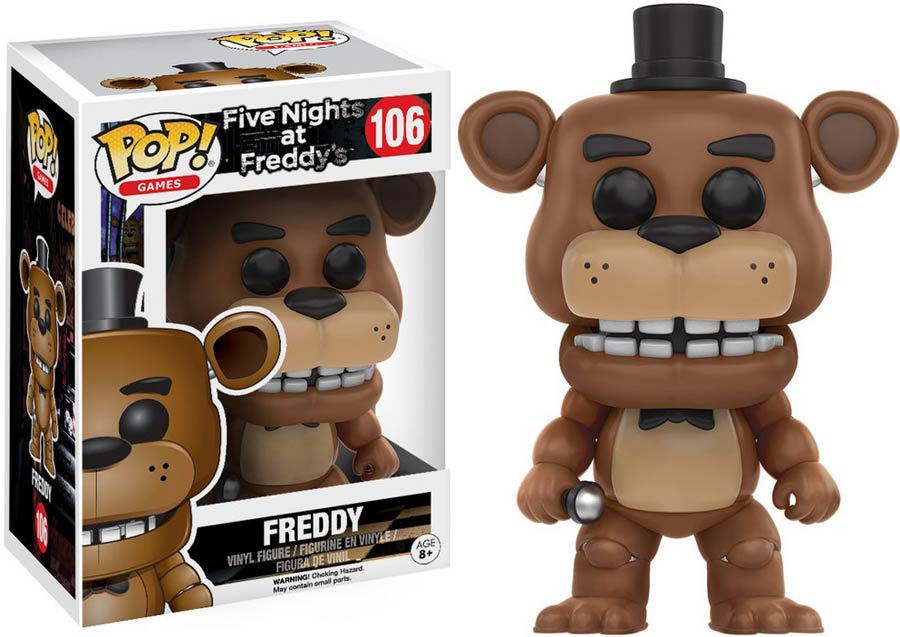 POP Games 106 Five Nights At Freddys Freddy Vinyl Figure