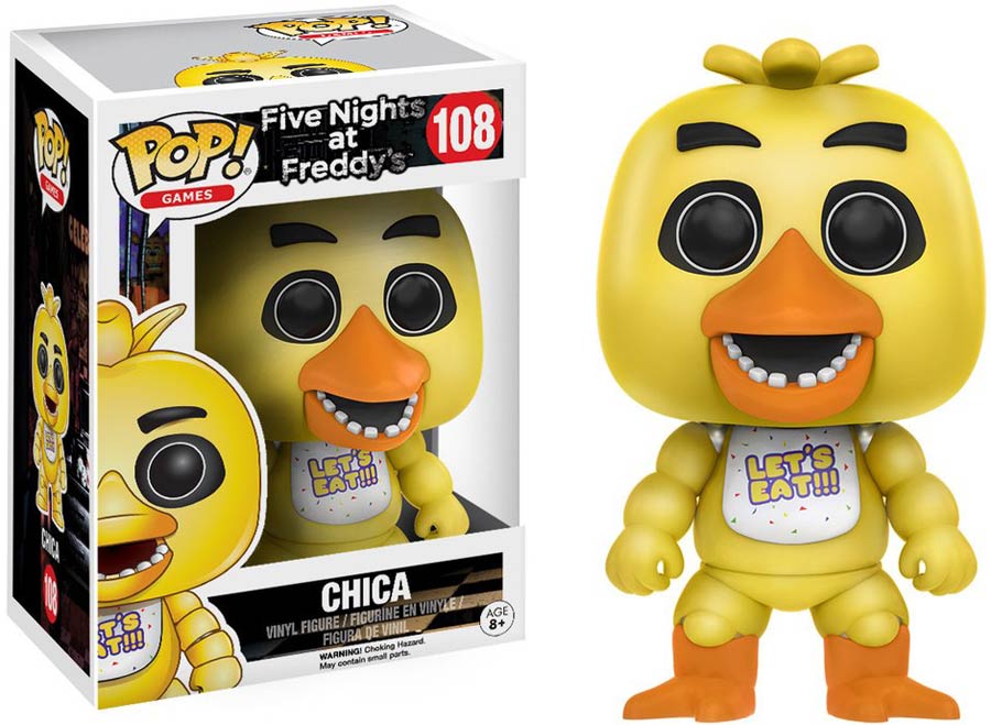 POP Games 108 Five Nights At Freddys Chica Vinyl Figure