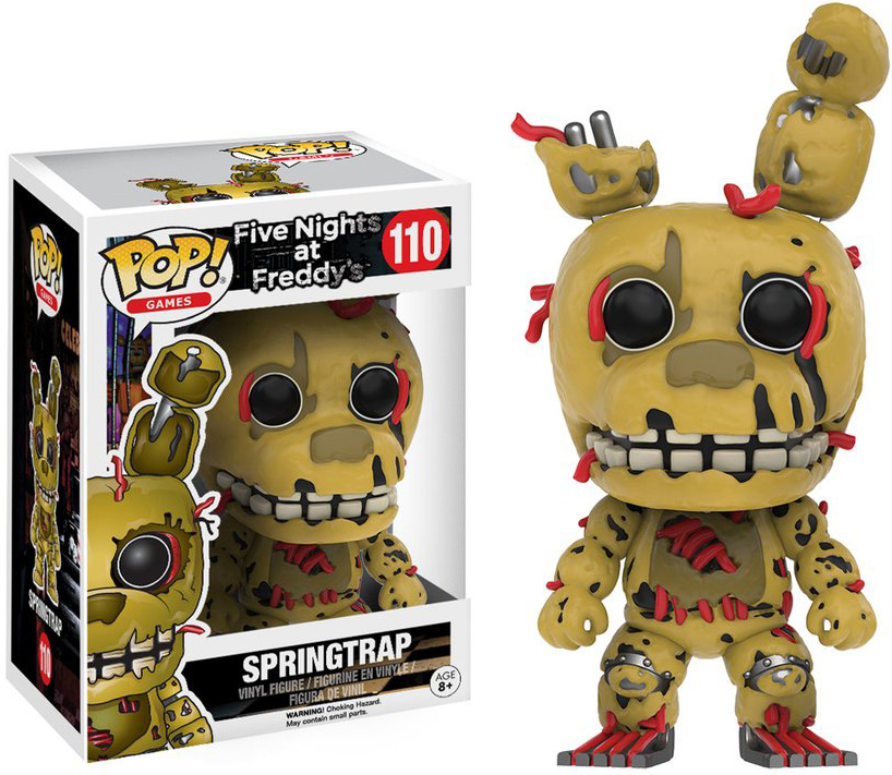 POP Games 110 Five Nights At Freddys Springtrap Vinyl Figure