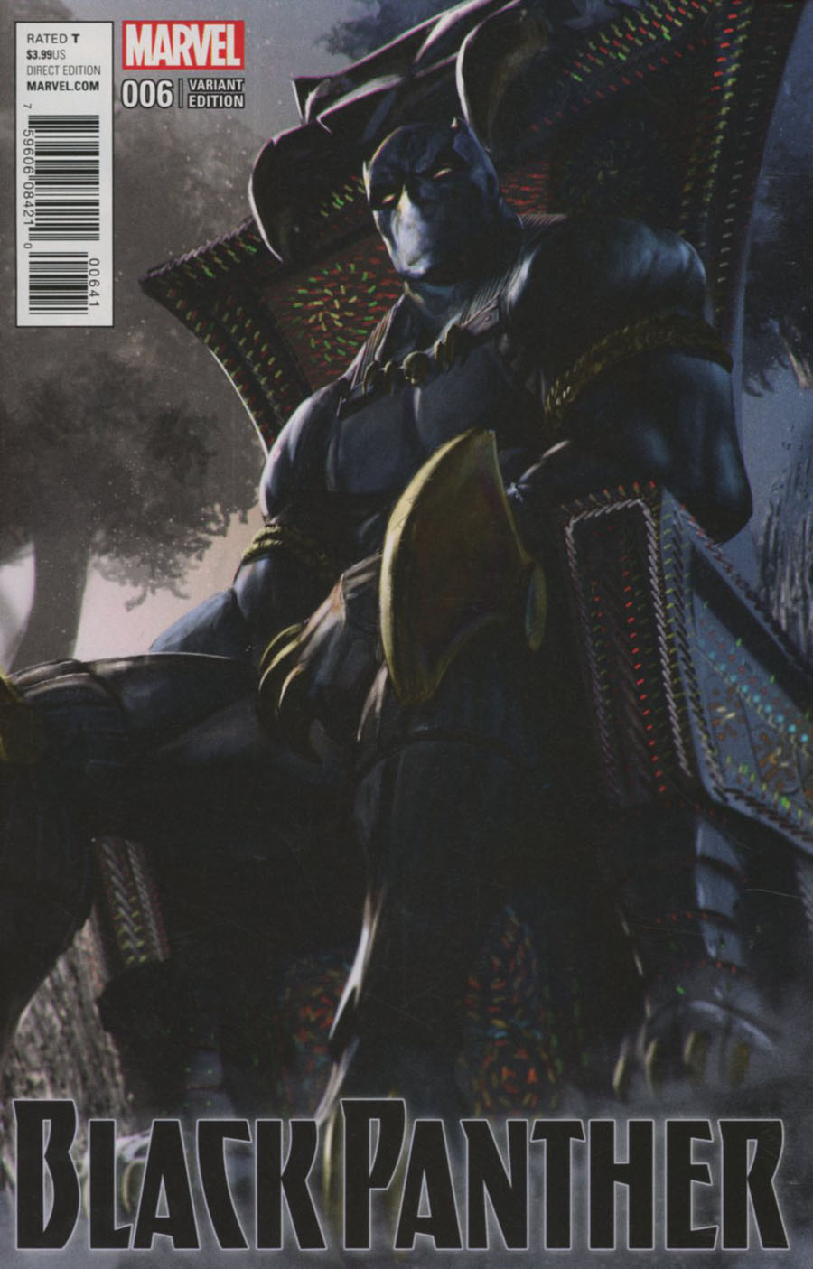 Black Panther Vol 6 #6 Cover D Incentive UDON Variant Cover