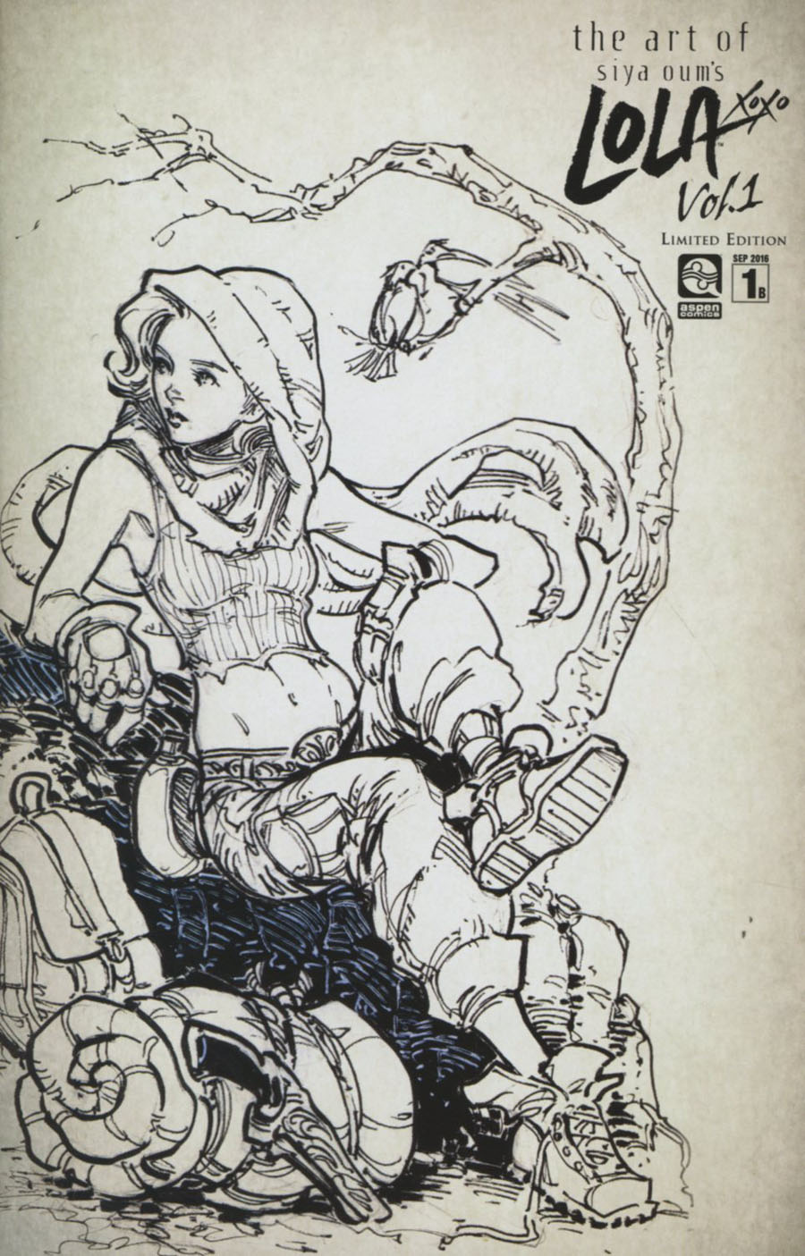 Art Of Lola Xoxo #1 Cover B Incentive Siya Oum Sketch Variant Cover