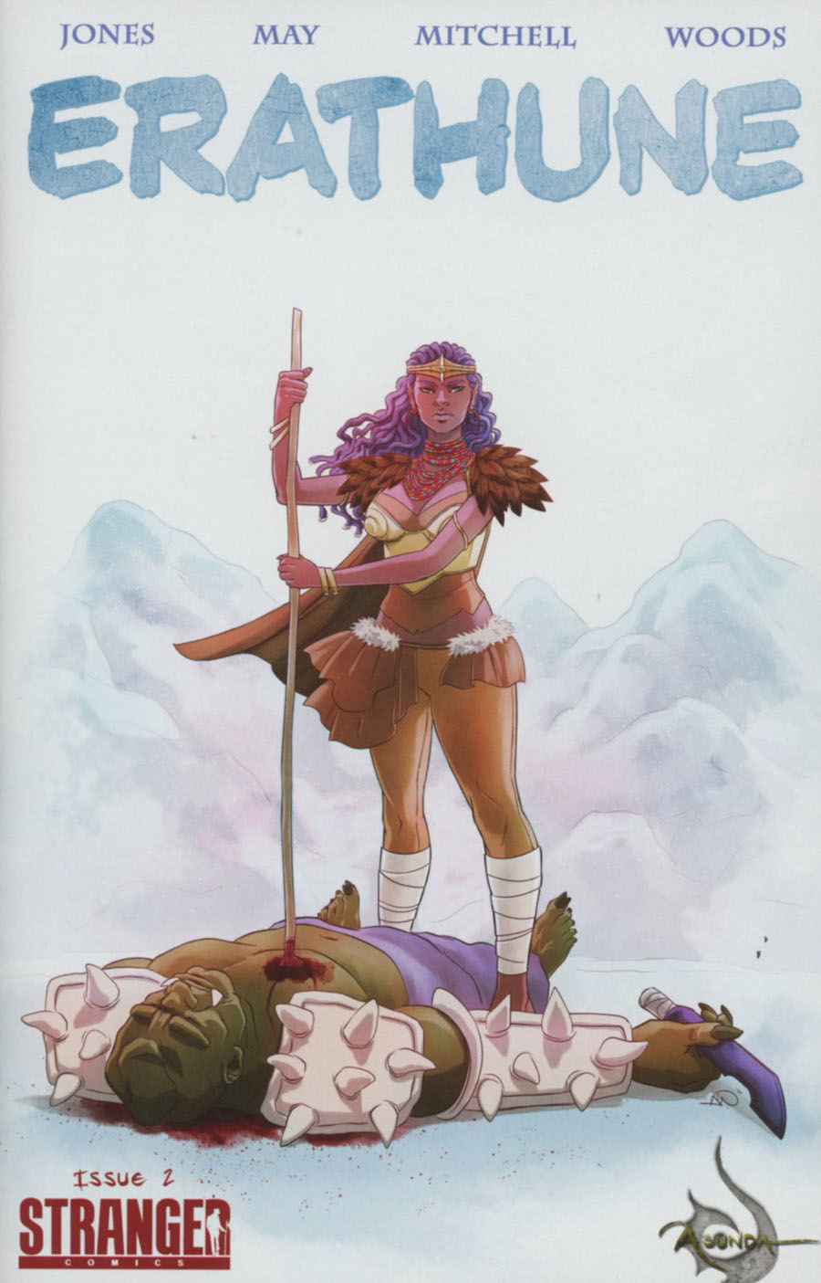Erathune #2 Cover B Incentive Ashley A Woods Variant Cover
