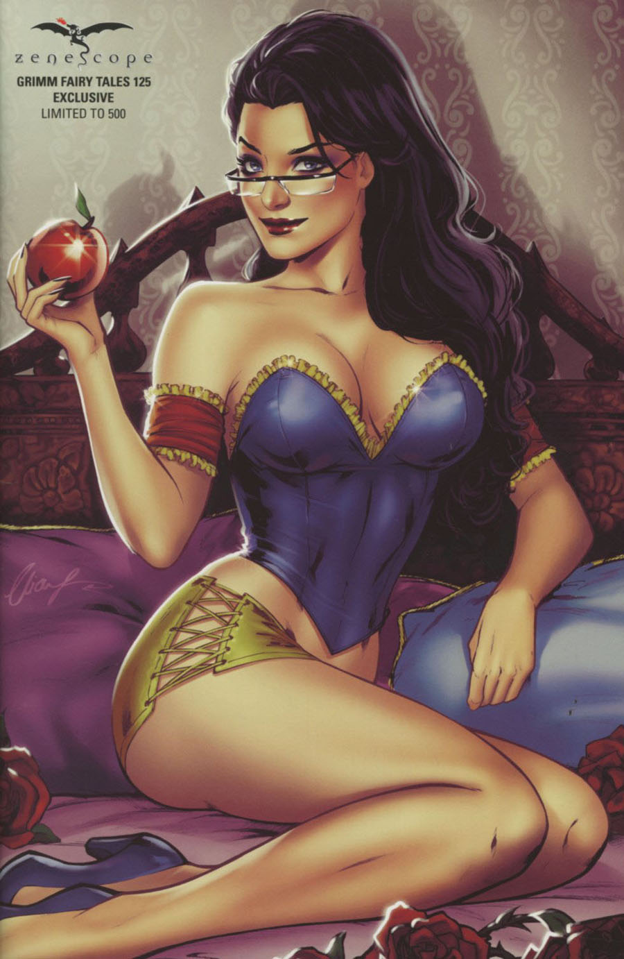 Grimm Fairy Tales #125 Cover G Zenescope Exclusive Elias Chatzoudis Variant Cover