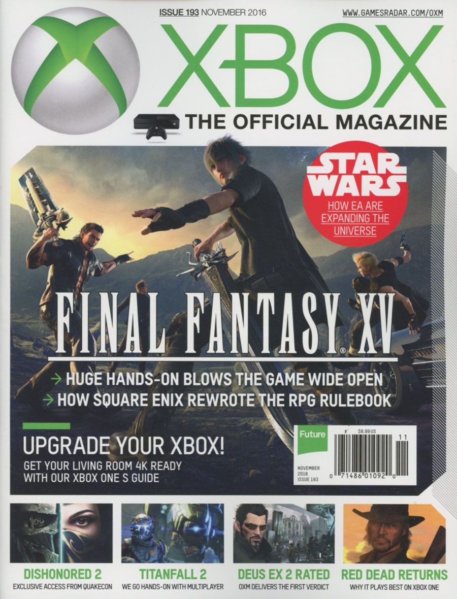 Official XBox Magazine #193 November 2016