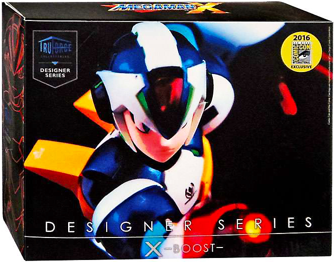 Mega Man Designer Series - X Boost SDCC Exclusive Action Figure