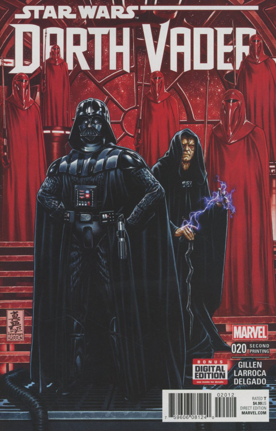 Darth Vader #20 Cover D 2nd Ptg Mark Brooks Variant Cover