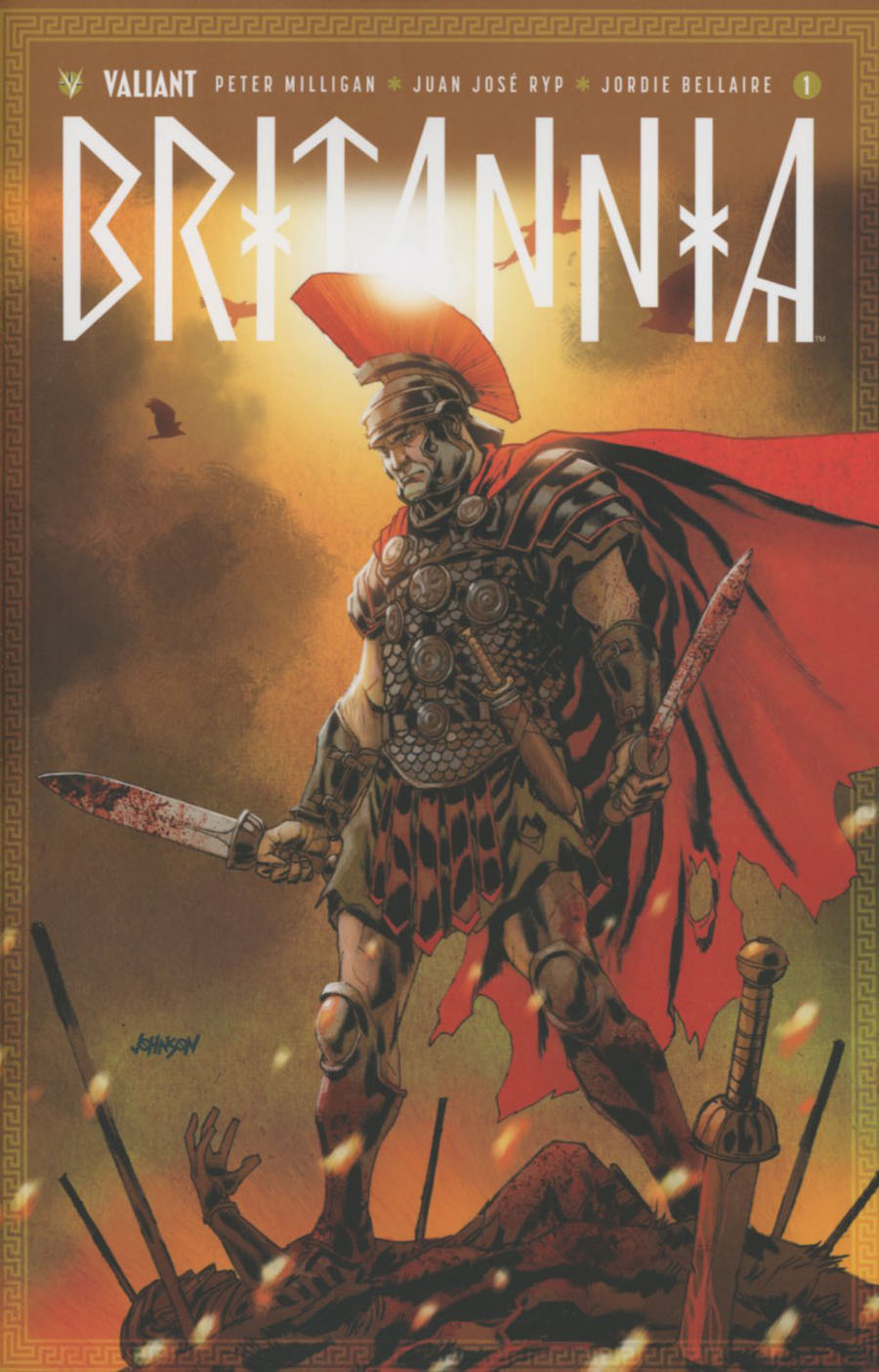 Britannia #1 Cover F Incentive Dave Johnson Variant Cover