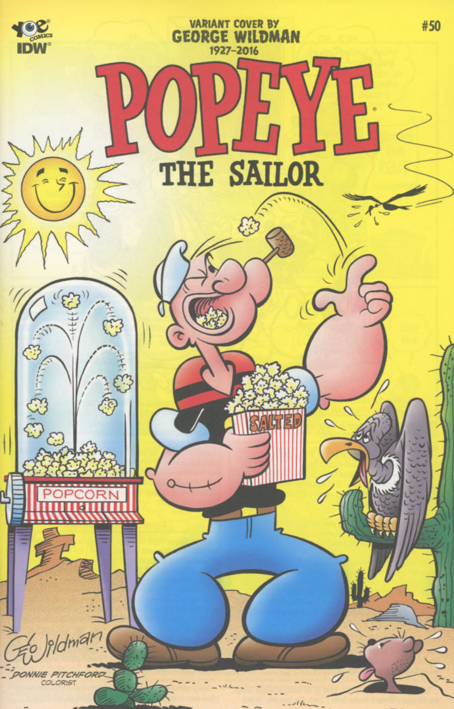 Classic Popeye #50 Cover B Incentive George Wildman Variant Cover