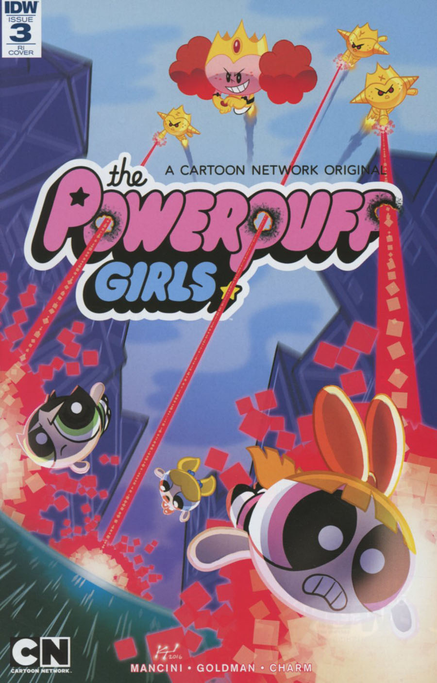 Powerpuff Girls Vol 3 #3 Cover C Incentive Kyle Neswald Variant Cover