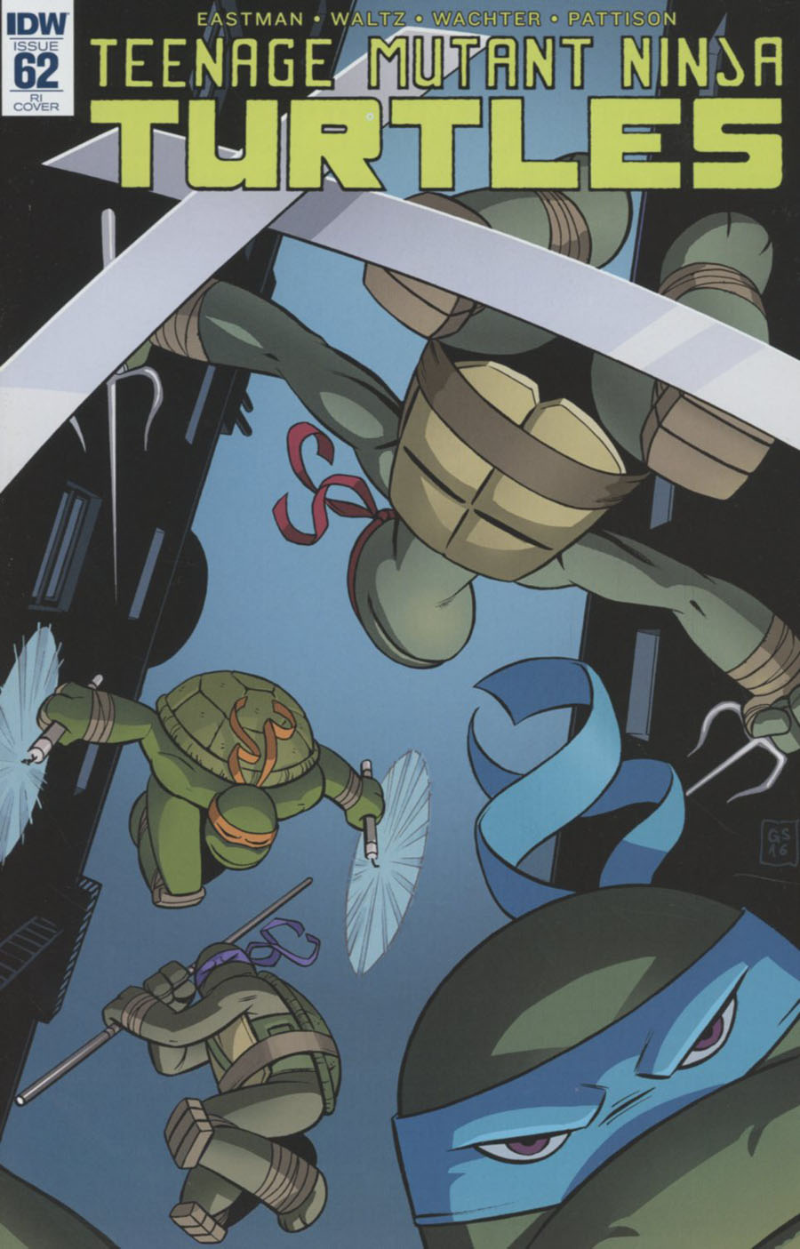 Teenage Mutant Ninja Turtles Vol 5 #62 Cover C Incentive Goran Sudzuka Variant Cover