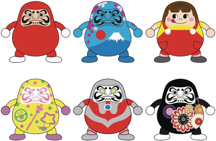 Daruma Club Vol 1 Blind Mystery Box Figure