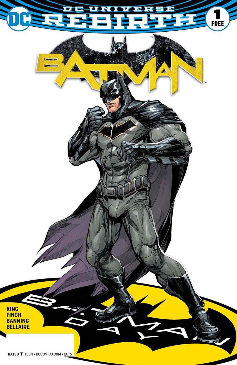 Batman Vol 3 #1 Cover O Batman Day Special Edition