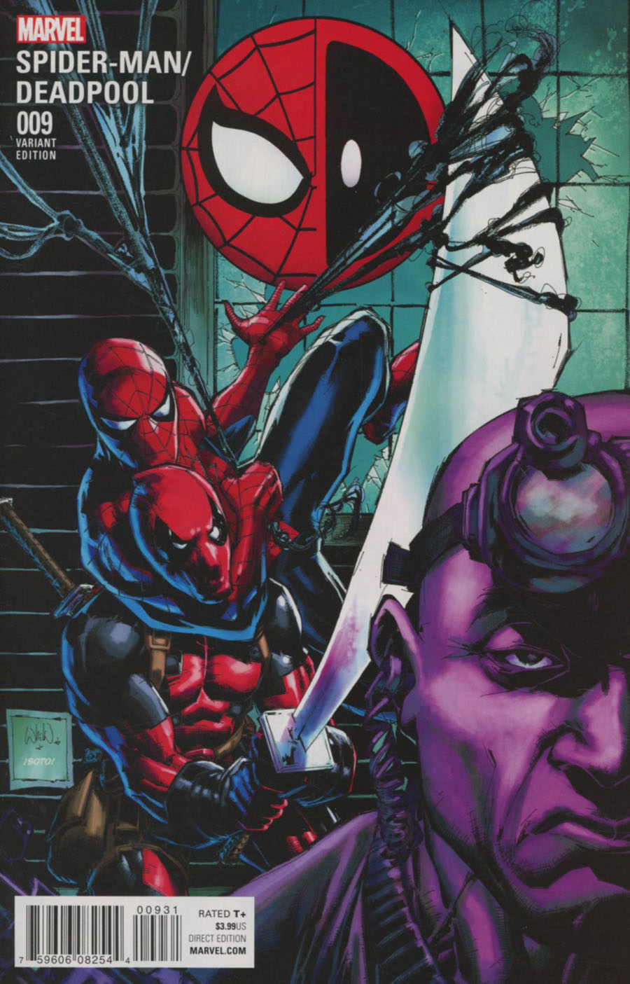 Spider-Man Deadpool #9 Cover C Incentive Classic Variant Cover