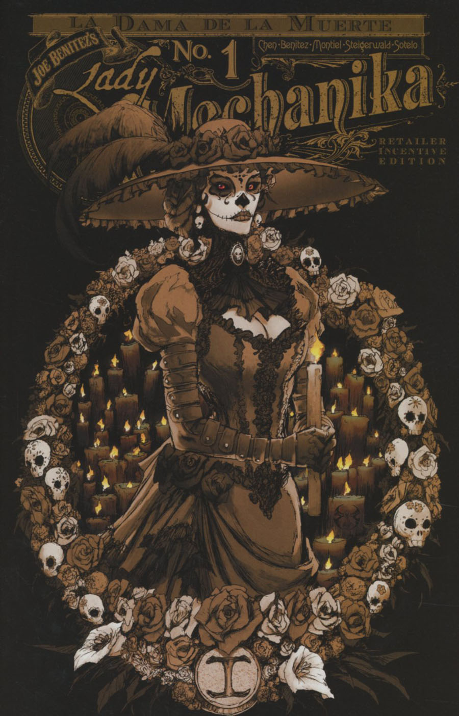 Lady Mechanika La Dama De La Muerte #1 Cover C Incentive Joe Benitez Variant Cover