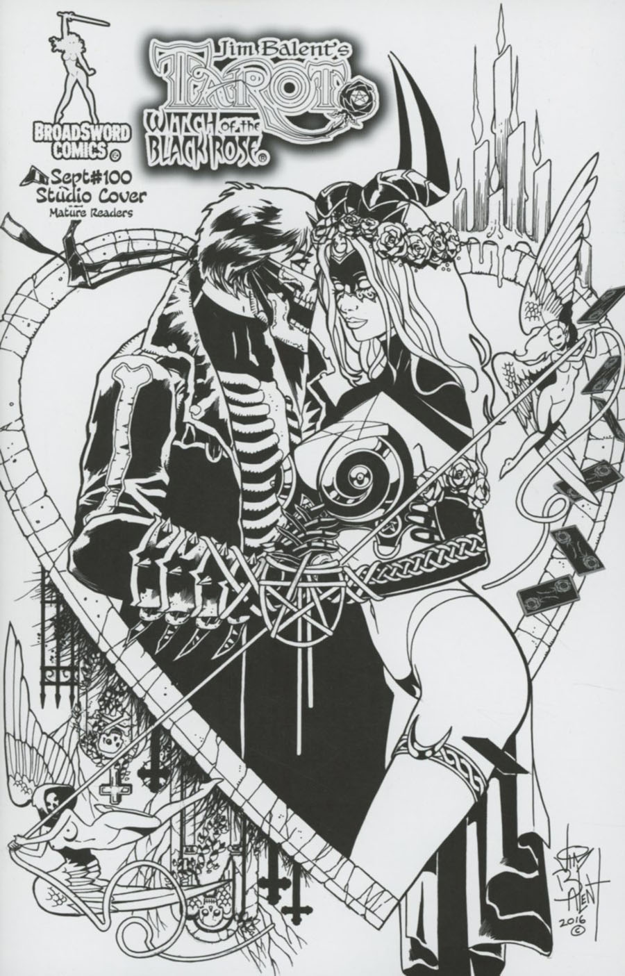Tarot Witch Of The Black Rose #100 Cover C Incentive Special Variant Cover