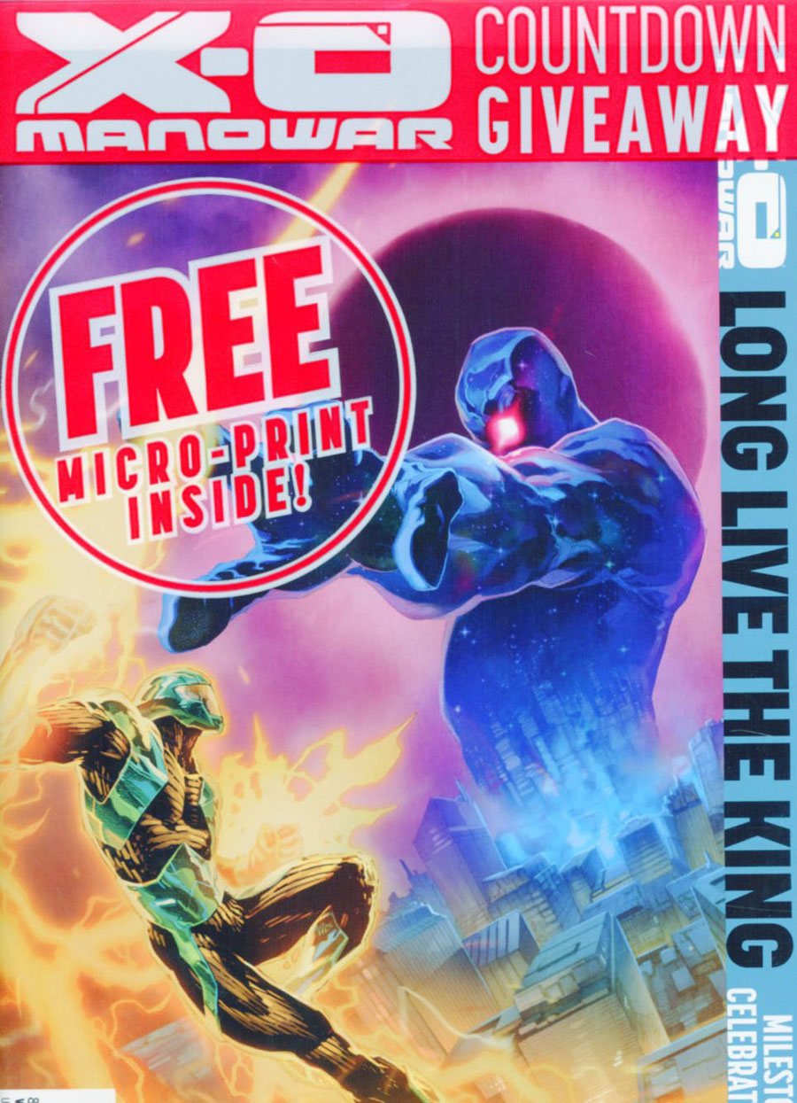 X-O Manowar Vol 3 #50 Cover J Incentive Philip Tan Variant Cover