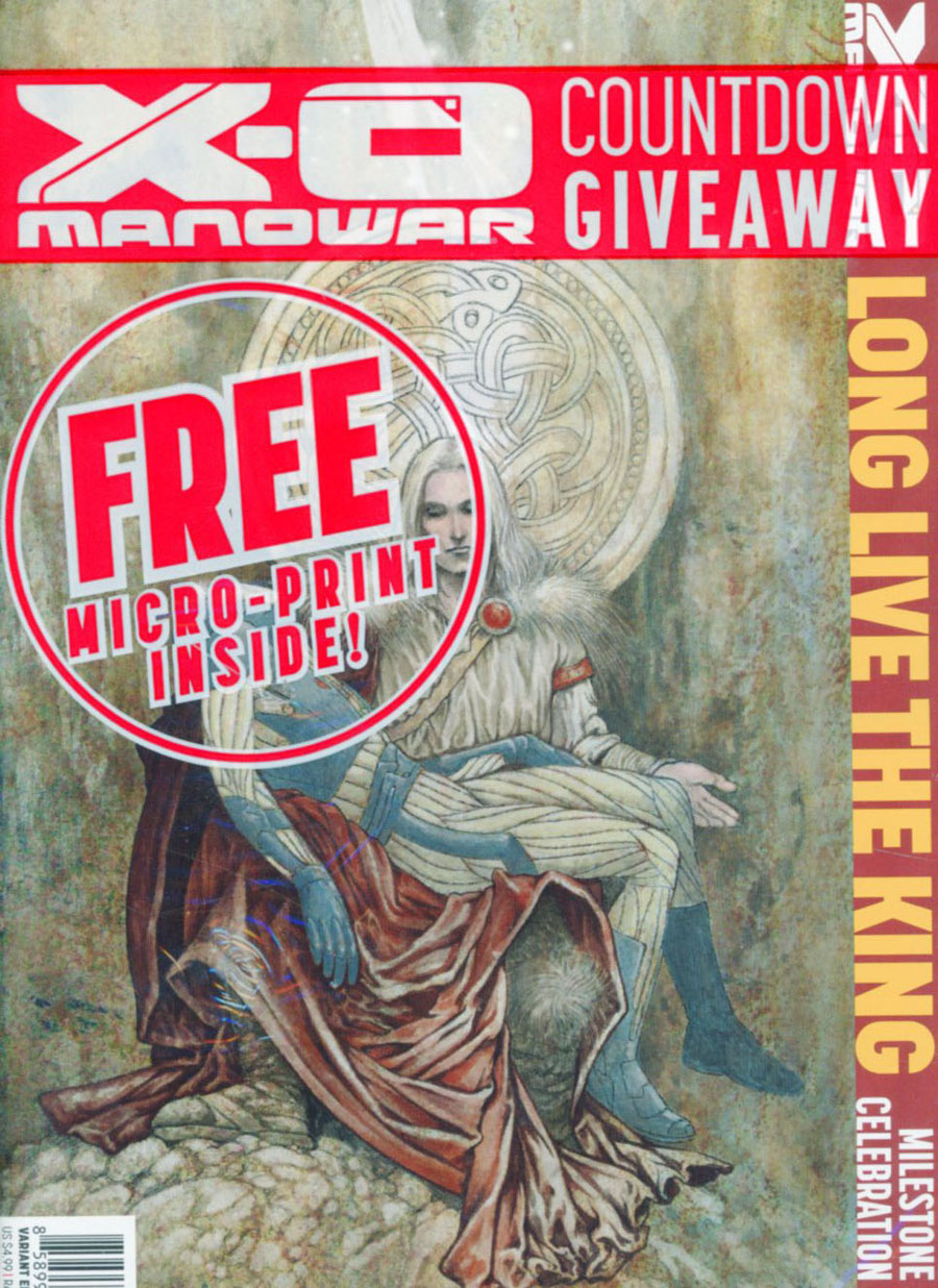 X-O Manowar Vol 3 #50 Cover N Incentive Colleen Doran Variant Cover