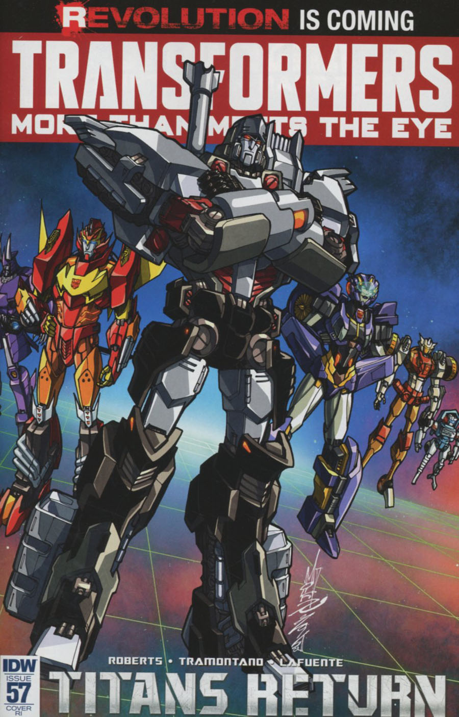 Transformers More Than Meets The Eye #57 Cover C Incentive Alex Milne Variant Cover (Revolution Tie-In)