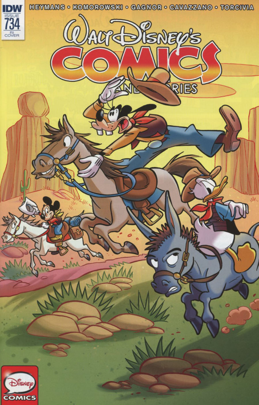 Walt Disneys Comics & Stories #734 Cover C Incentive Marco Mazzarello Variant Cover