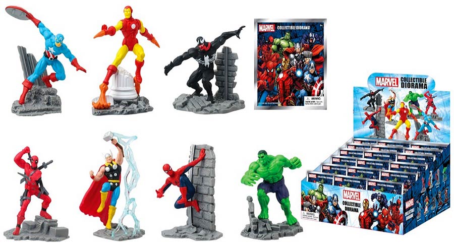 Marvel Series Diorama Blind Mystery Box