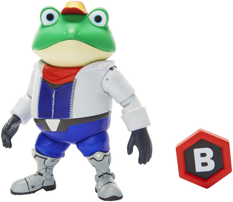 World Of Nintendo 4-Inch Action Figure Wave 7 - Slippy Toad