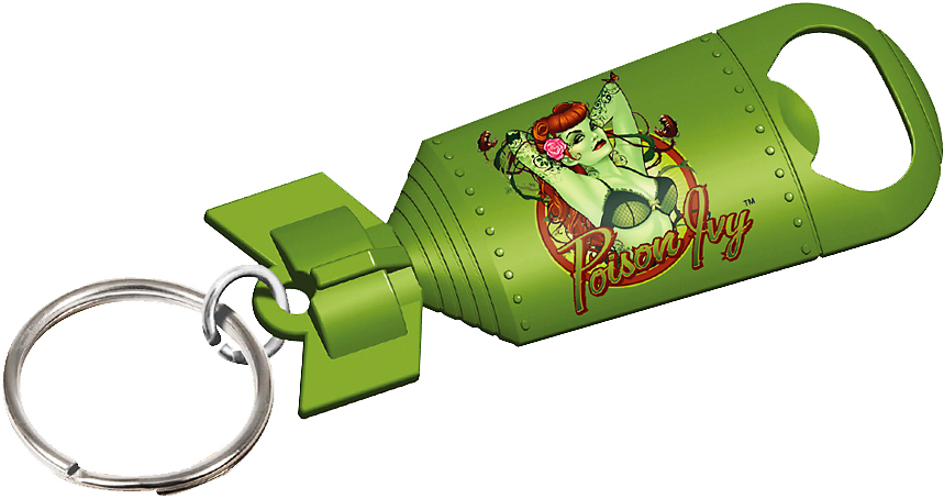 DC Bombshells Keychain Bottle Opener - Poison Ivy