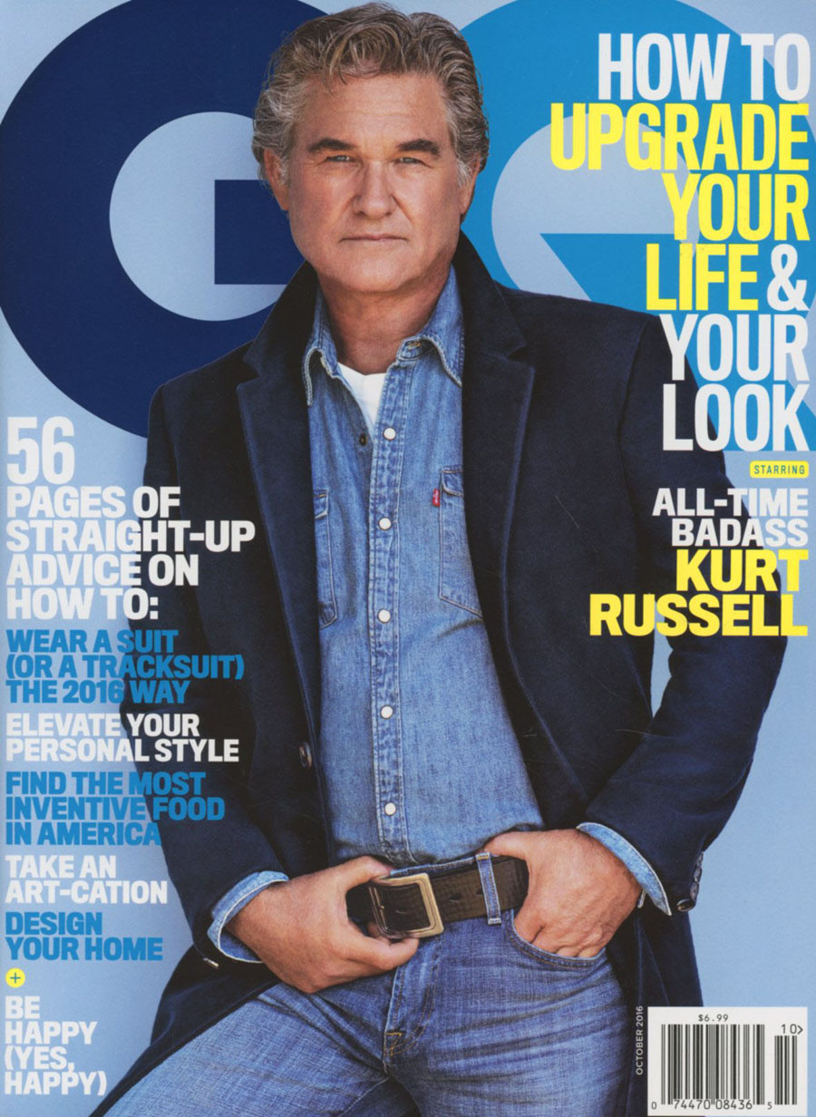 GQ Vol 86 #10 October 2016 (Cover Filled Randomly)