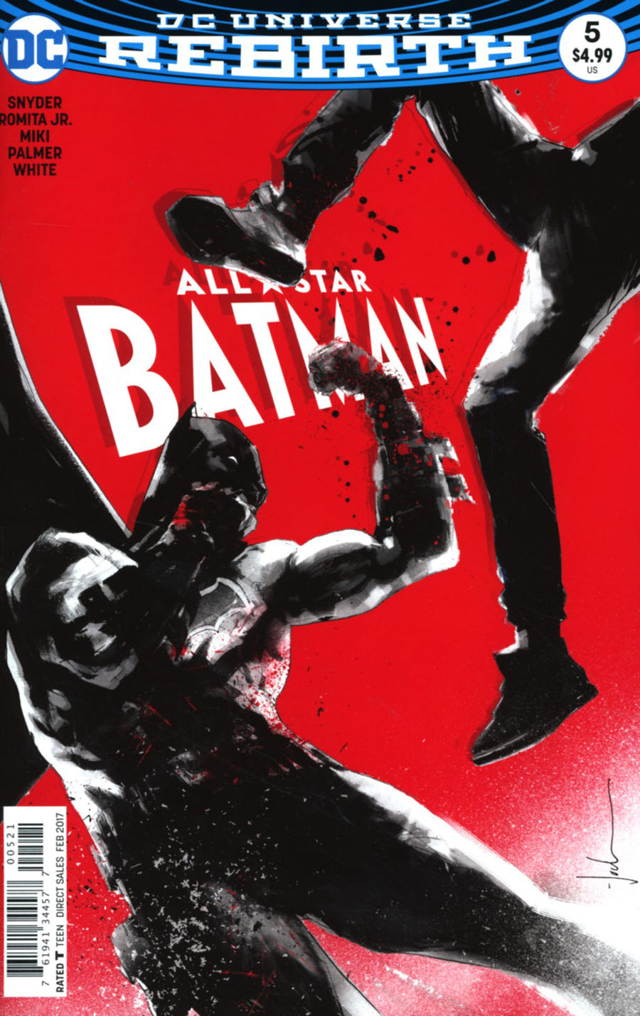 All-Star Batman #5 Cover C Variant Jock Cover